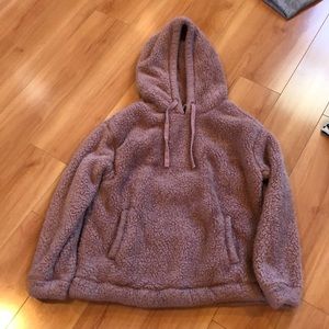 Universal Thread hooded fluffy sweater